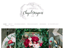 Tablet Screenshot of chapeldesigners.com